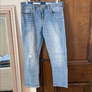 Anthropologie Light Blue Straight Jeans